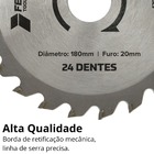 Disco De Serra Circular 24 Dentes 20x180mm | 03 Un